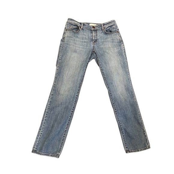 ANN TAYLOR LOFT Curvy Straight Fit Jeans Size 27 (4) Women's - Picture 2 of 6